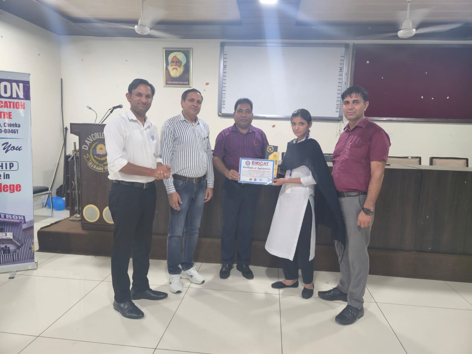 Certificates & Events 3